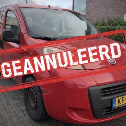 Executieverkoop van een Fiat Qubo – 2009