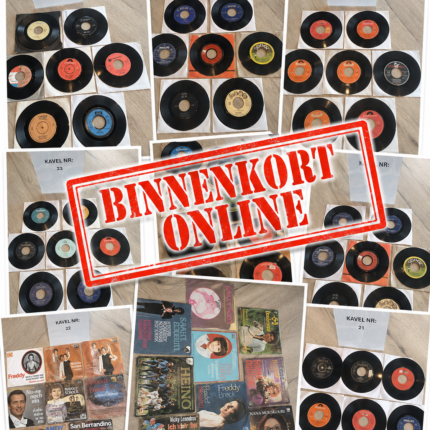 Binnenkort online: Executieverkoop ruim 9000 vinyl singles