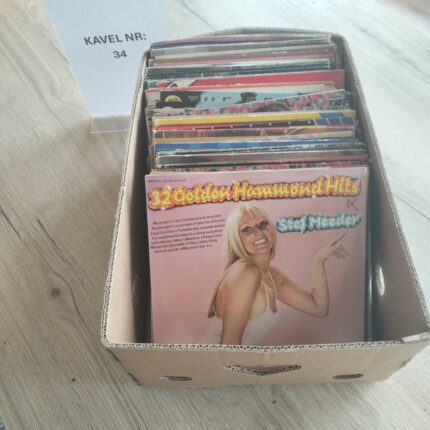 Kavel 34 – ca. 74 vinylplaten LP's